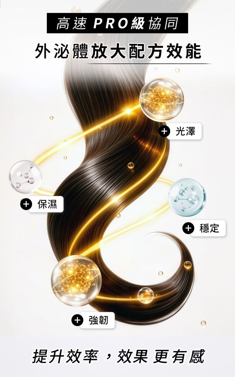 諾亞外泌體初源養髮液,外泌體放大配方,提升頭皮保濕、強韌與光澤效率